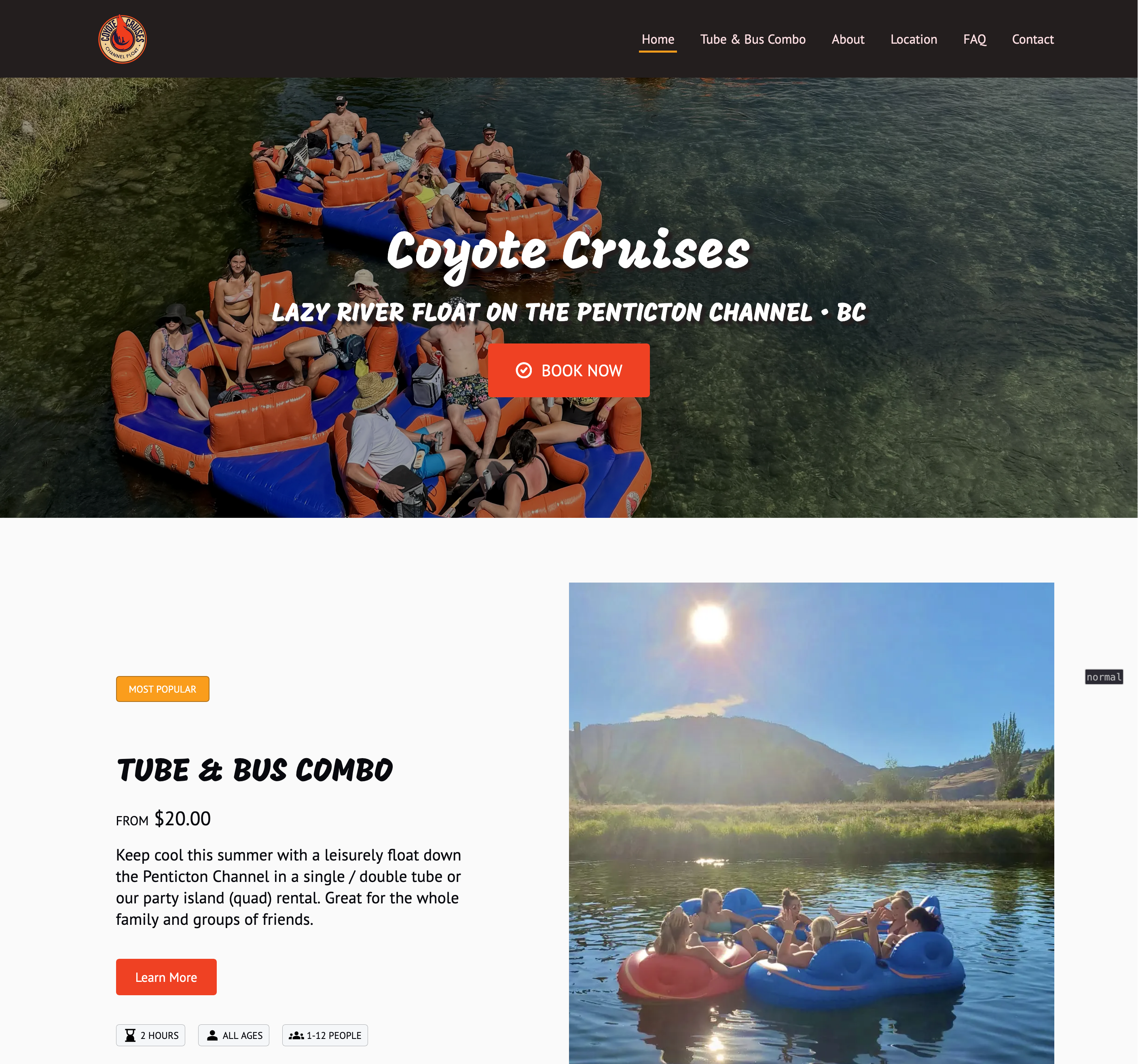 Coyote Cruises iPad screenshot