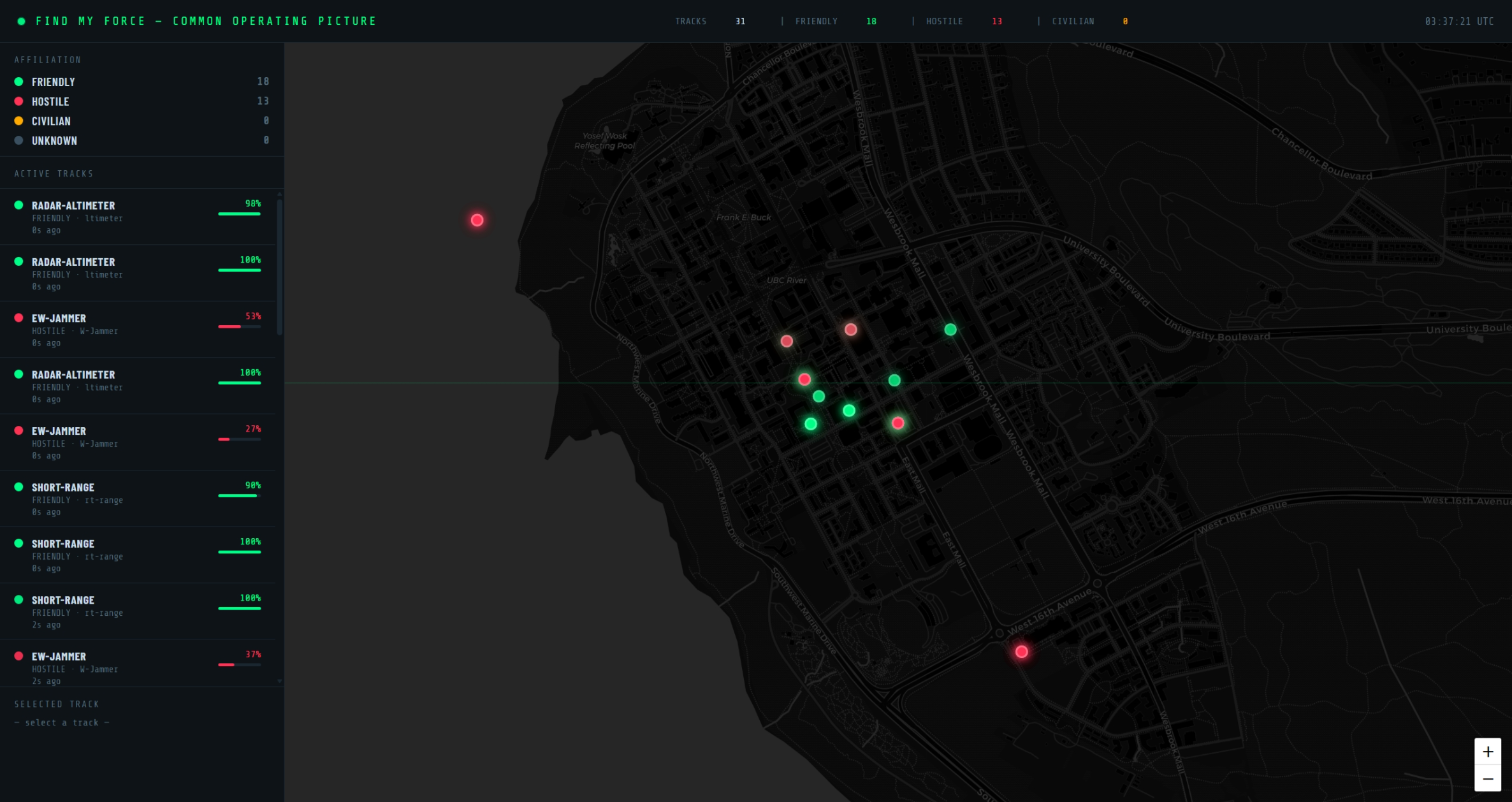 Find My Force Hackathon screenshot