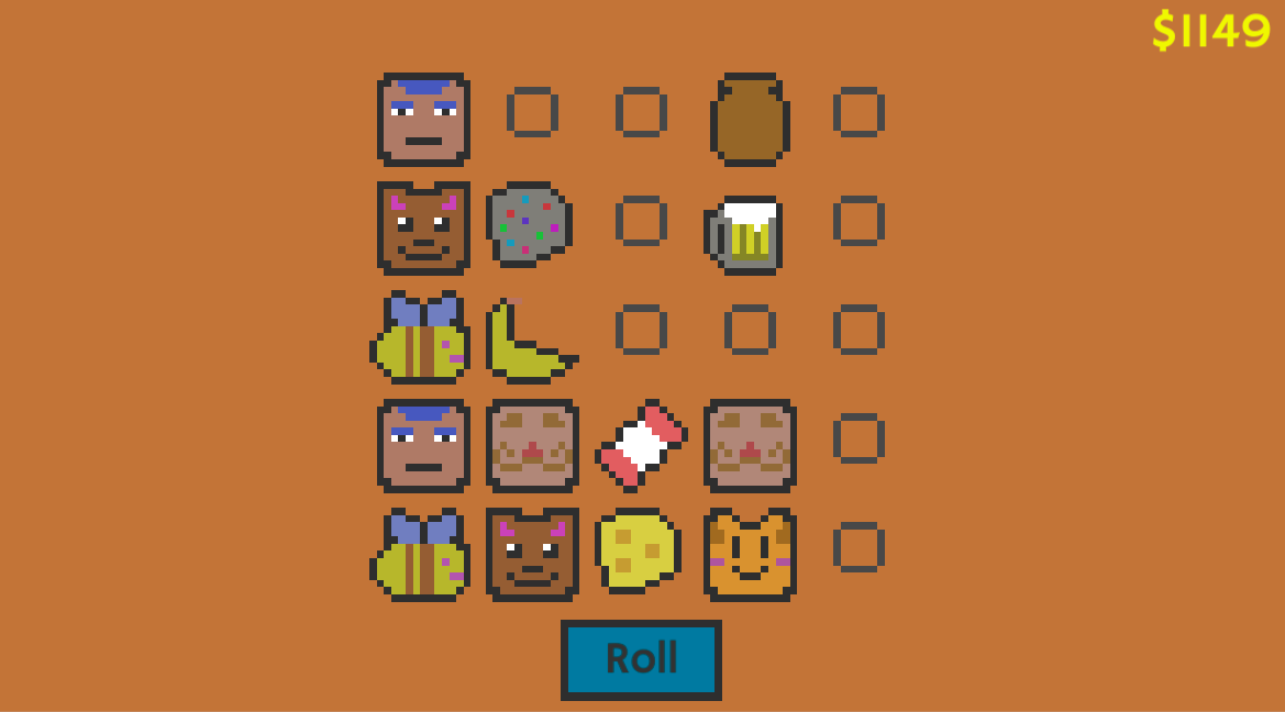 Luck be a Landlord Clone screenshot